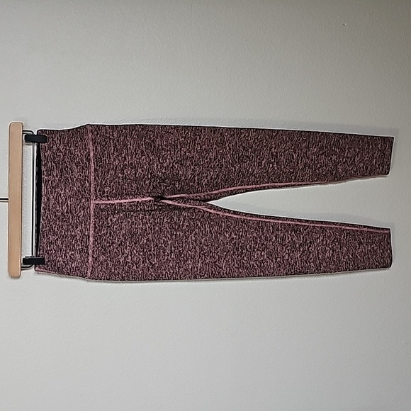 Beyond Yoga Pants - Beyond Yoga Pink Spacedye High-Rise Midi Leggings